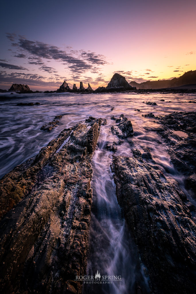 Gueirua Needles in Asturien Nordspanien